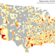 Illustration for article titled This Map Shows Exactly Where College Football Players Come From